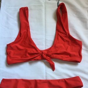 Red Bikini Top